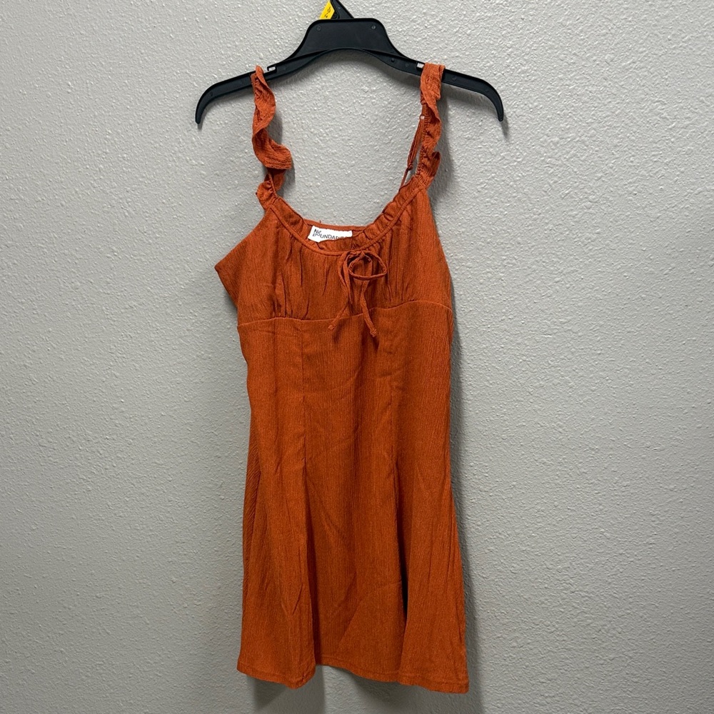 No Boundaries Terracotta Sleeveless Top